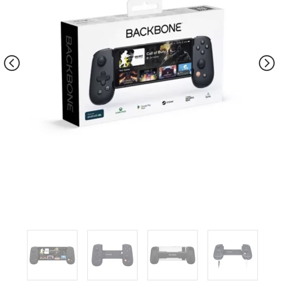 Xbox Backbone Lighting for Android and IPhone 🎮